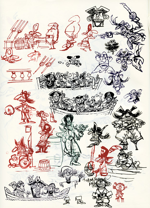 Pirates sketches