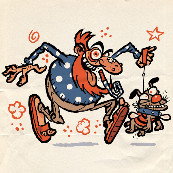 Character for Spirou Magazine