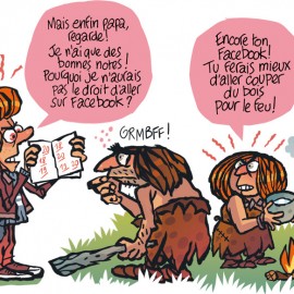 Jurassic Facebook