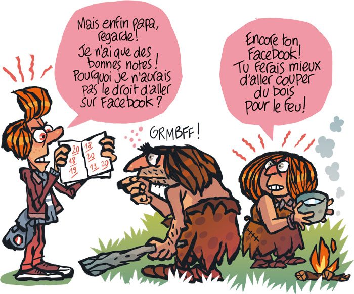 Jurassic Facebook