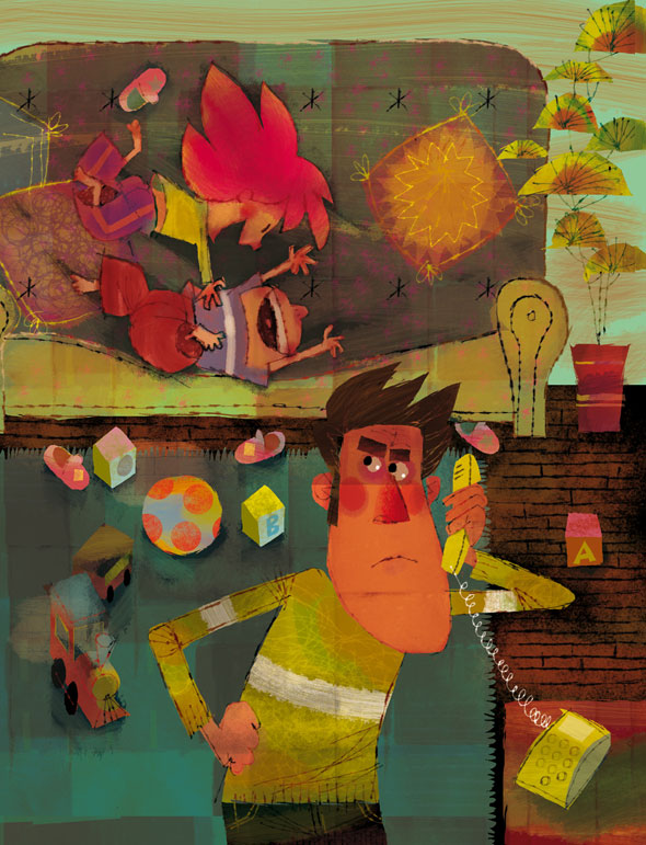 Illustration for a kid story