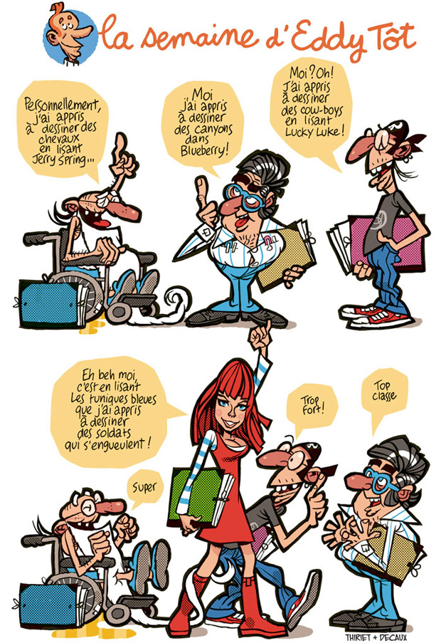 Spirou Magazine – Eddy Tot