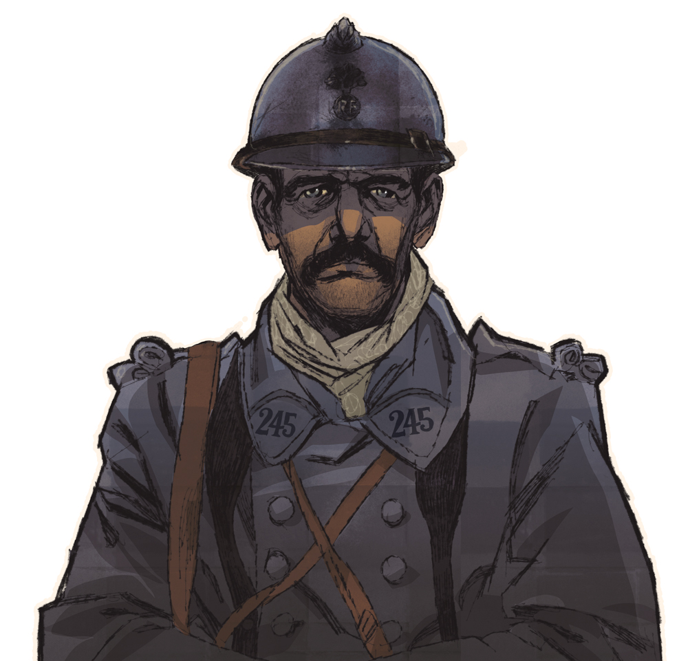 Soldat, 1916